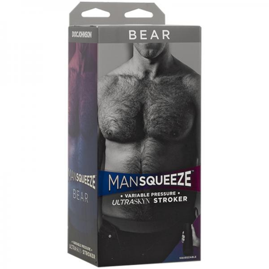 Man Squeeze Bear Ass Stroker by Francois Sagat - Beige