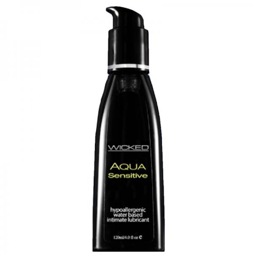 Wicked Aqua Sensitive Waterbased Hypoallergenic Lubricant - 8oz