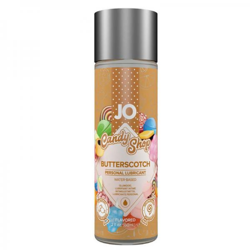 JO H2O Flavored Butterscotch Lubricant - 2oz