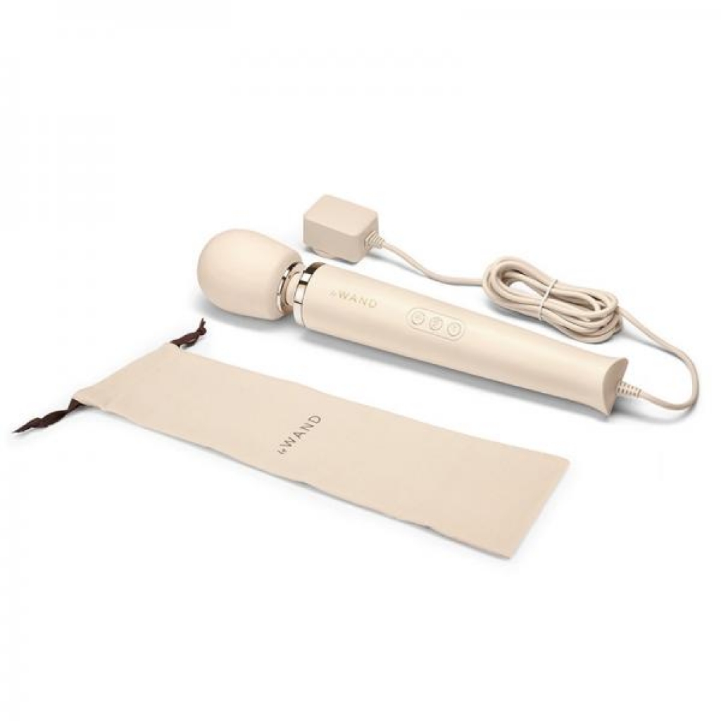 Le Wand Powerful Plug-in Vibrating Massager - Cream