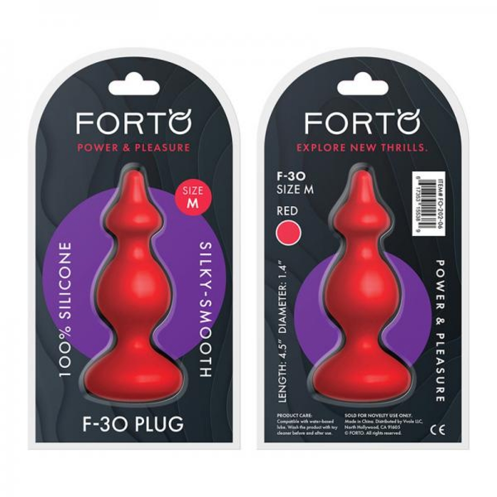 Forto F-30: Pointer - Medium Red