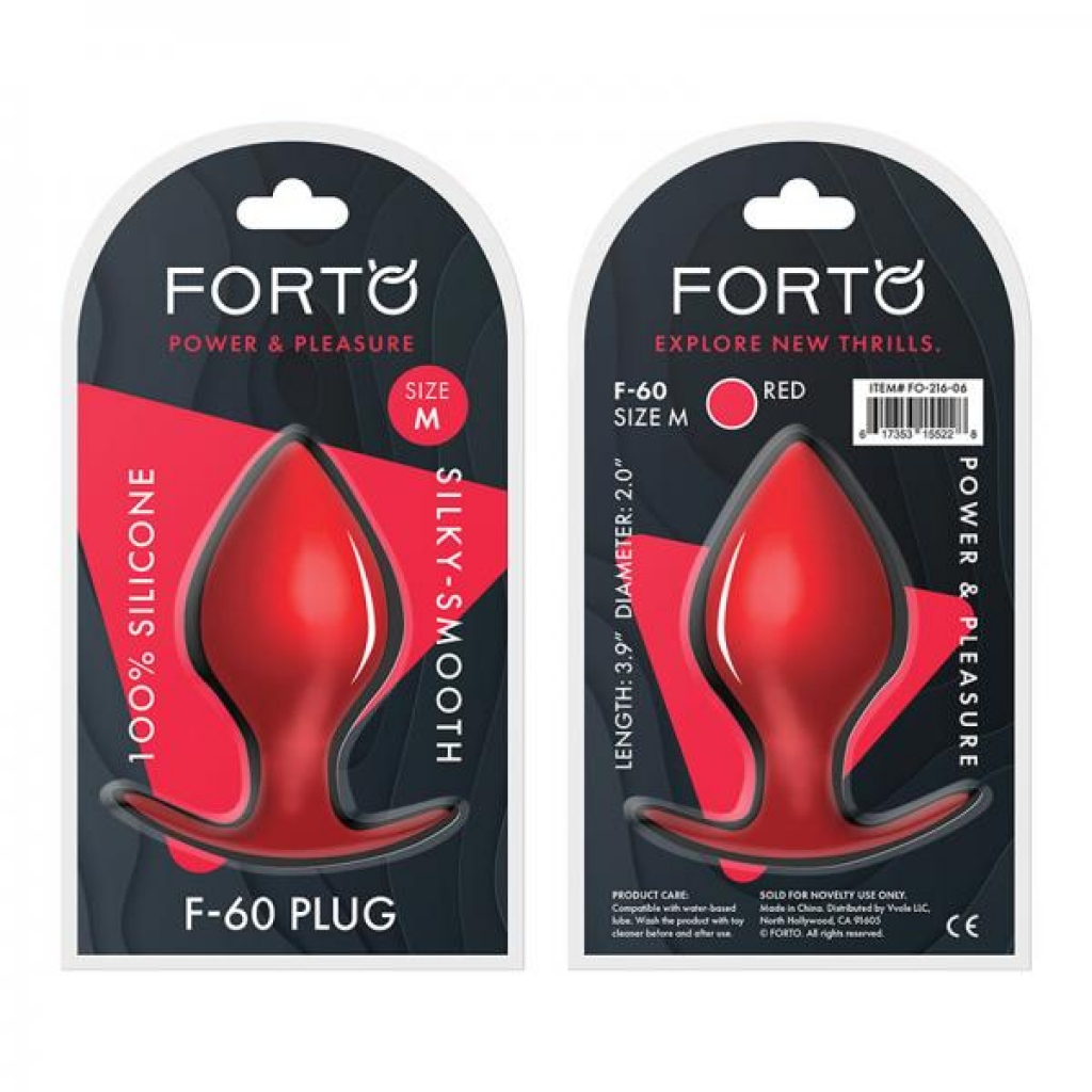 Forto F-60: Spade Medium Red