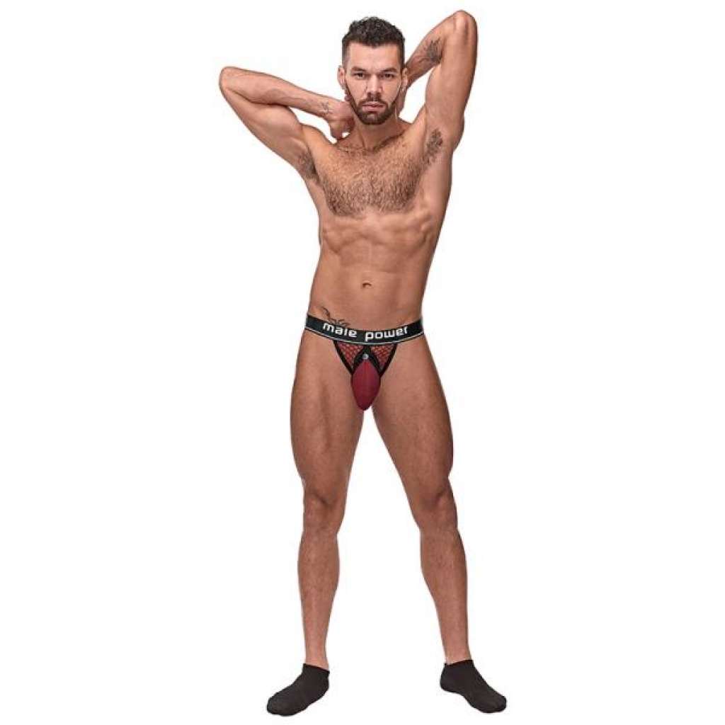 Male Power Cock Pit Net Collection: Adjustable Cock Ring Jock