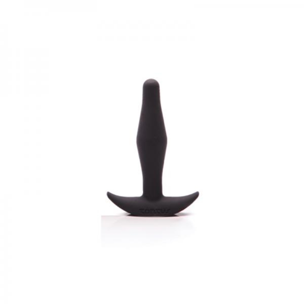 Tantus Little Flirt - Black Beginner Anal Plug