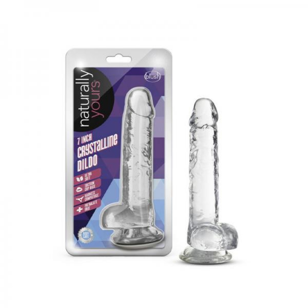 Naturally Yours 7-Inch Crystalline Dildo