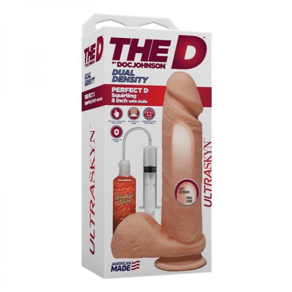 Realistic 8-Inch Dildo with Suction Base