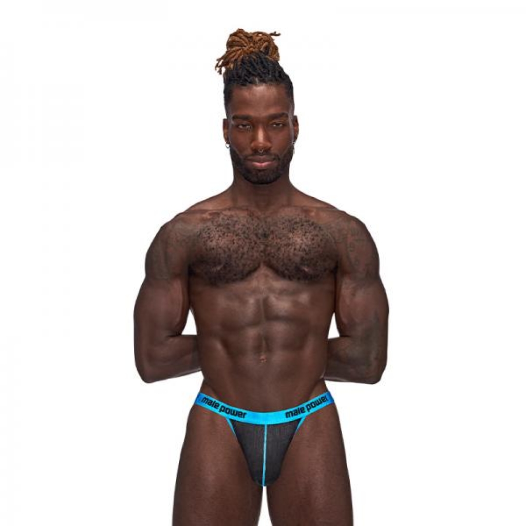 Casanova Uplift Micro Thong in Black (L/XL)