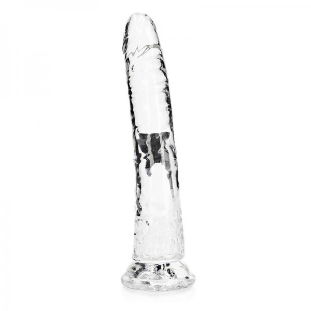 Crystal Clear Slim Dildo - 10 Inches