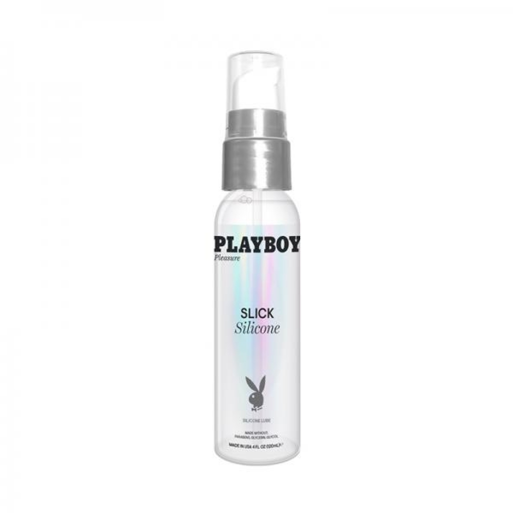 Playboy Slick Silicone Lubricant - 4oz