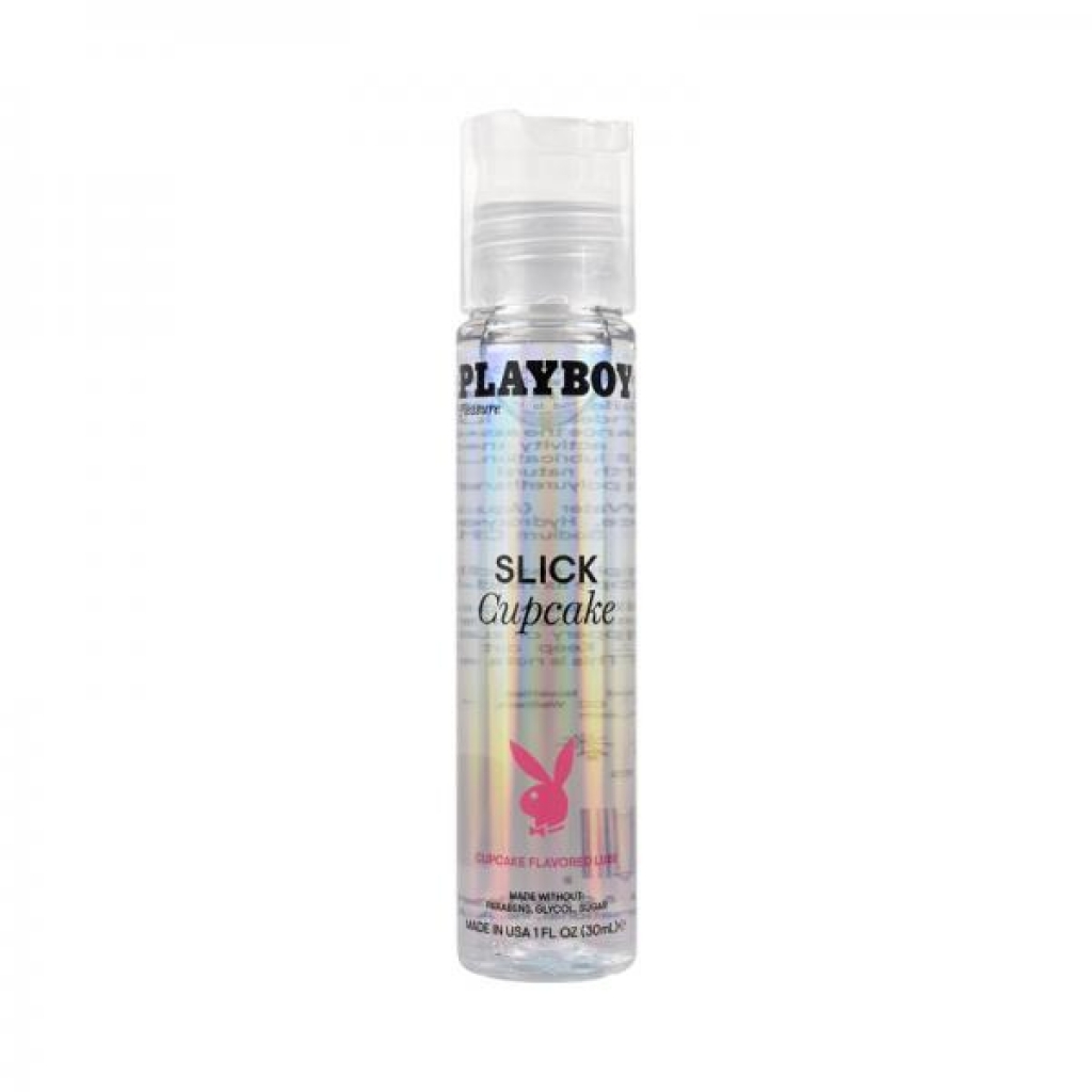 Playboy Slick Flavored Water-based Lubricant Cupcake 1 Oz.