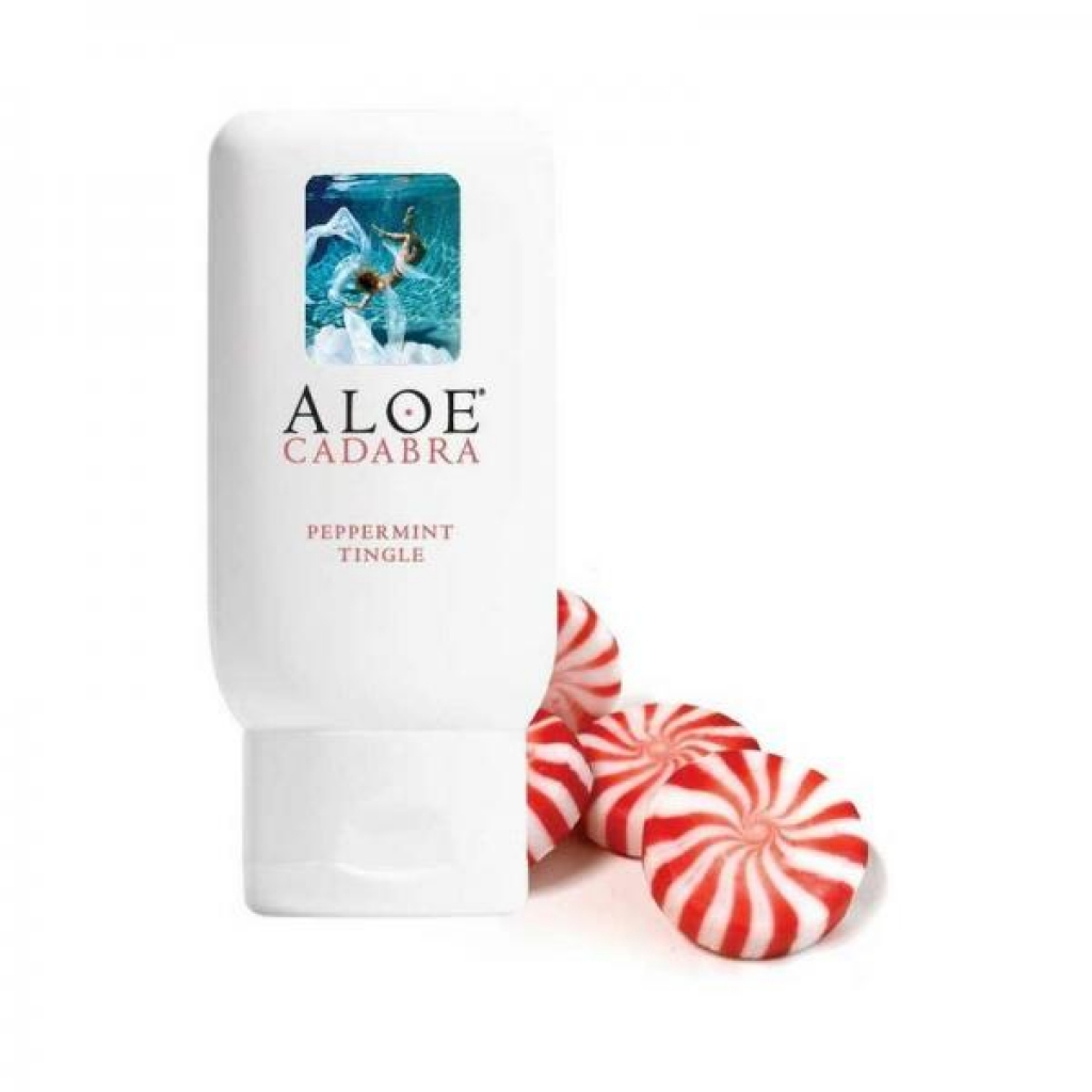 Aloe Cadabra Peppermint Tingle Aloe Lubricant - 2.5 oz.