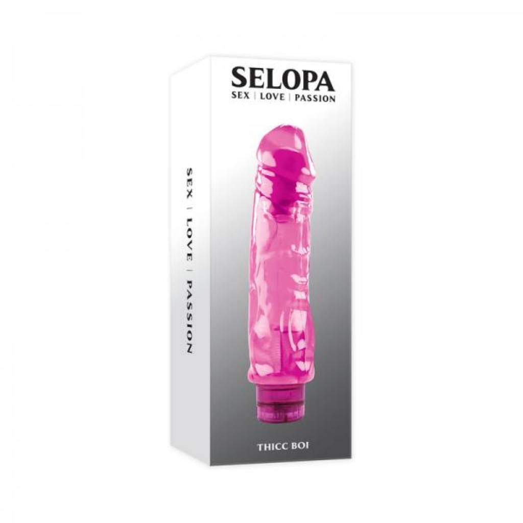 Thicc Boi Vibrating Vibe - Intense Pleasure in Pink