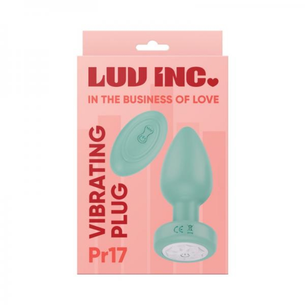 Luv Inc PR17: Vibrating Plug with Remote - Ultimate Pleasure Experience