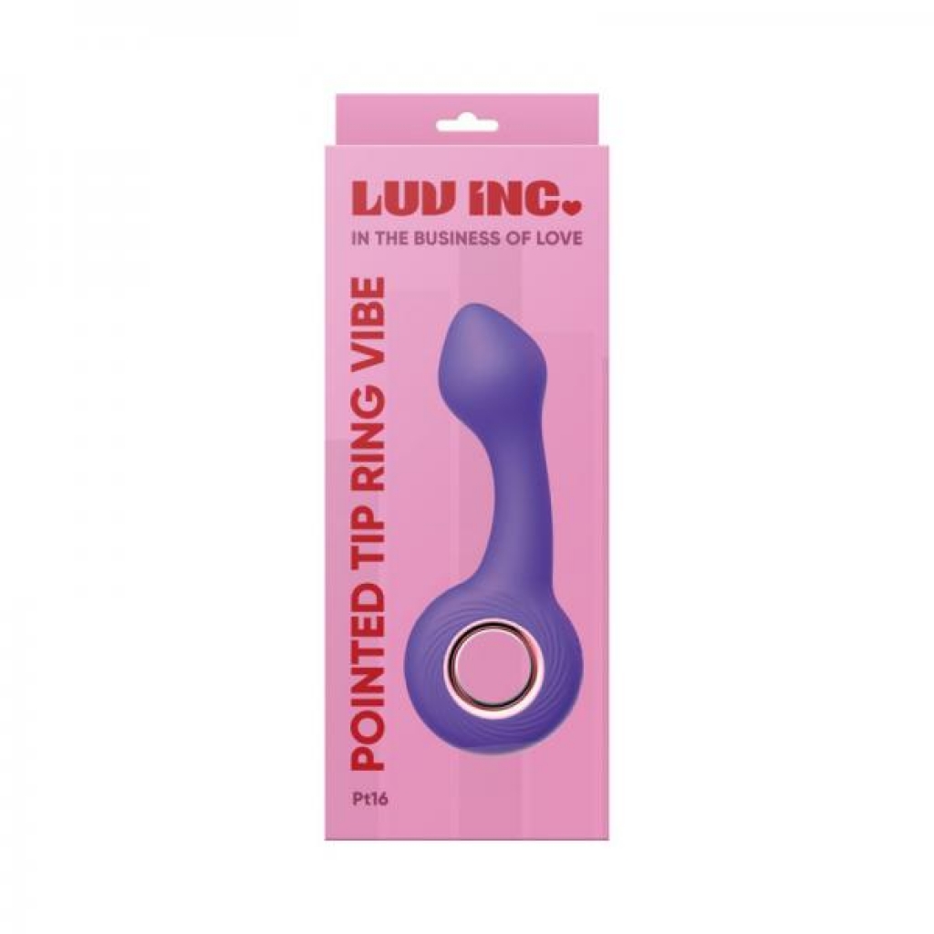 Luv Inc Pt16: Pointed Tip Ring Vibe - Purple