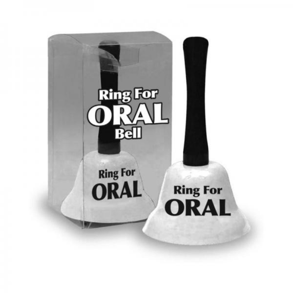 Ring For Oral Bell - White