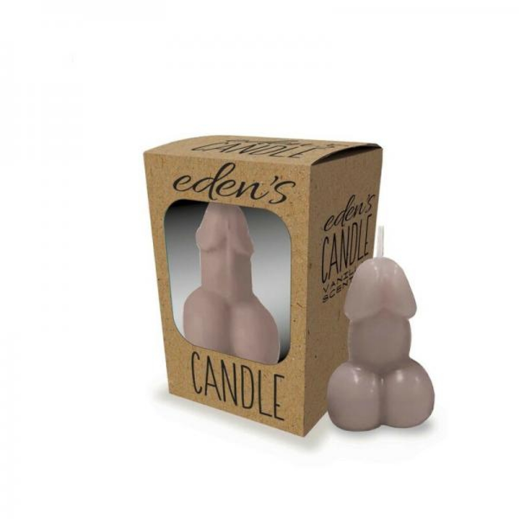 Eden's Penis Candle - Taupe