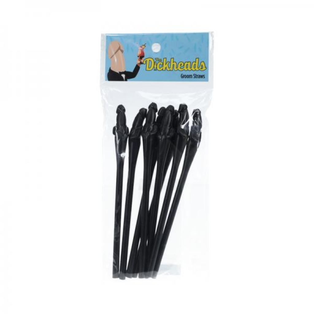 The Dickheads Groom Straws