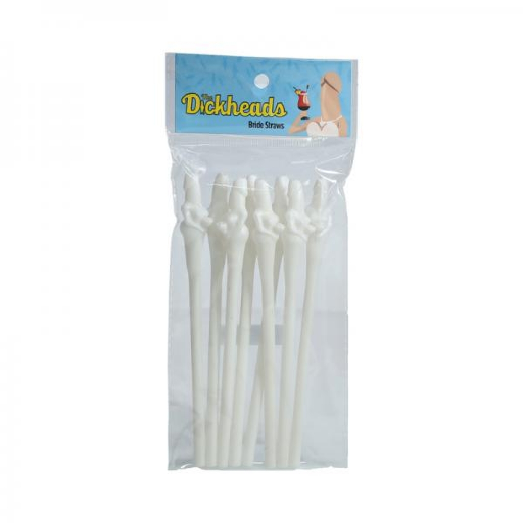 The Dickheads Bride Straws - Fun Party Supplies