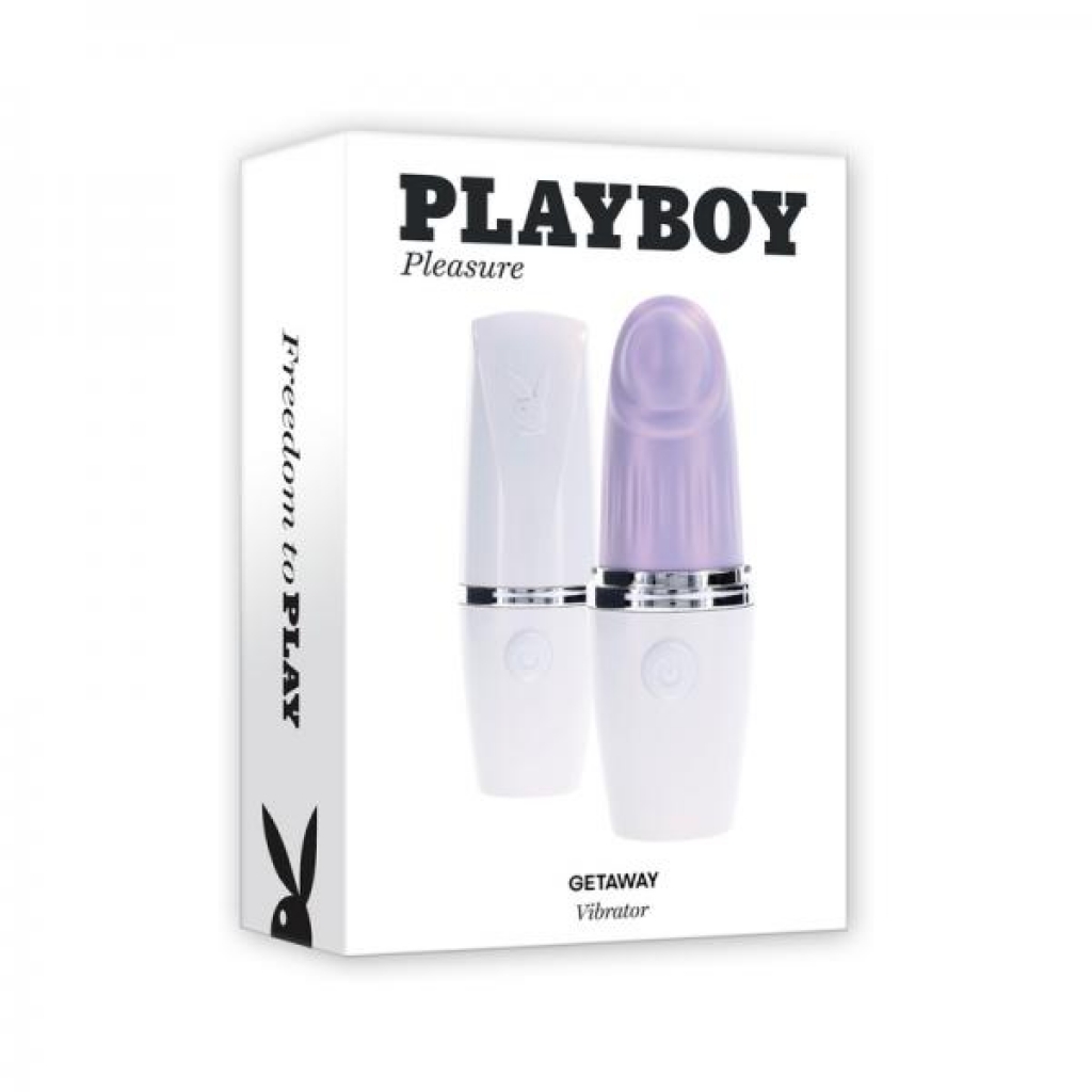 Playboy Getaway Tapping Toy - White/Opal