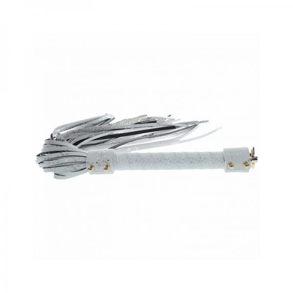 Ouch! Florence Collection Flogger - White - Seductive Sensation