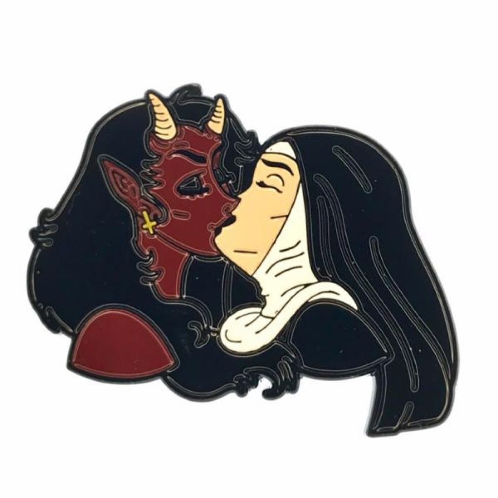 Geeky & Kinky Devilicious Enamel Pin - Jewelry