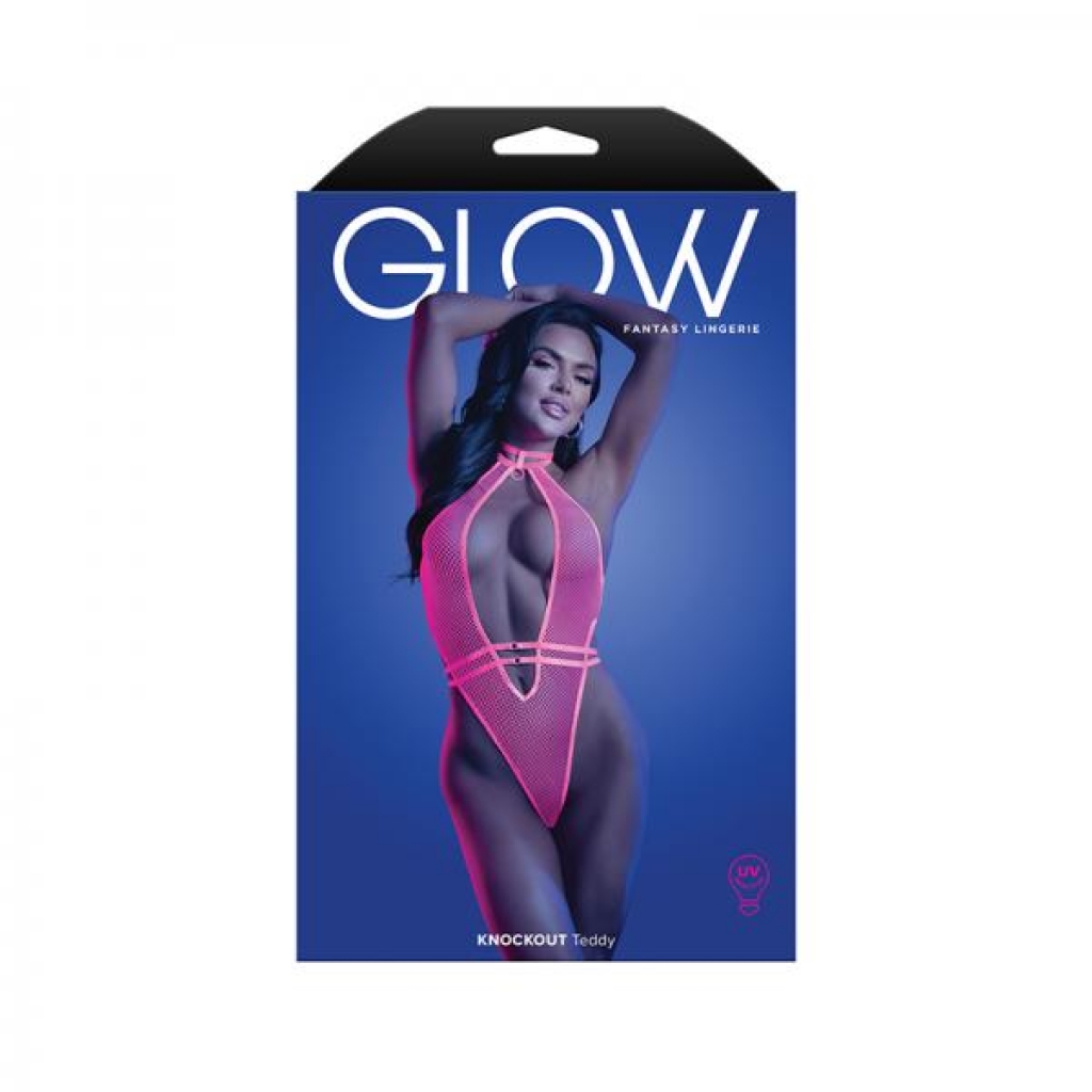 Fantasy Lingerie Glow Knockout Teddy - S/M