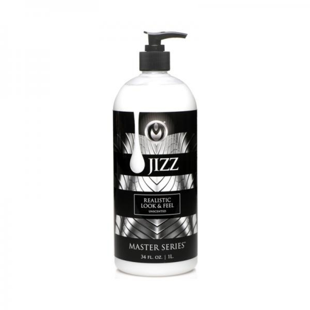 Master Series Unscented Water-based Jizz Lubricant - 34 Oz