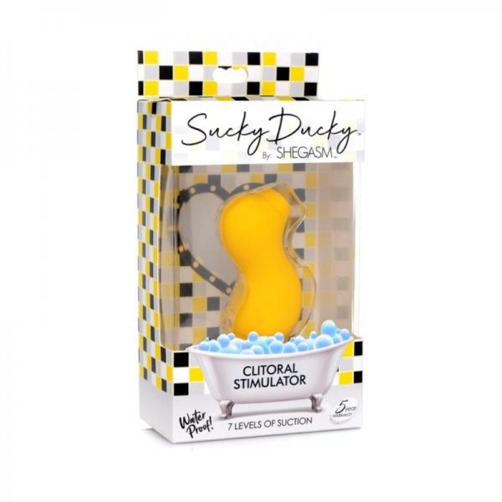 Sucky Ducky Clitoral Stimulator - Yellow