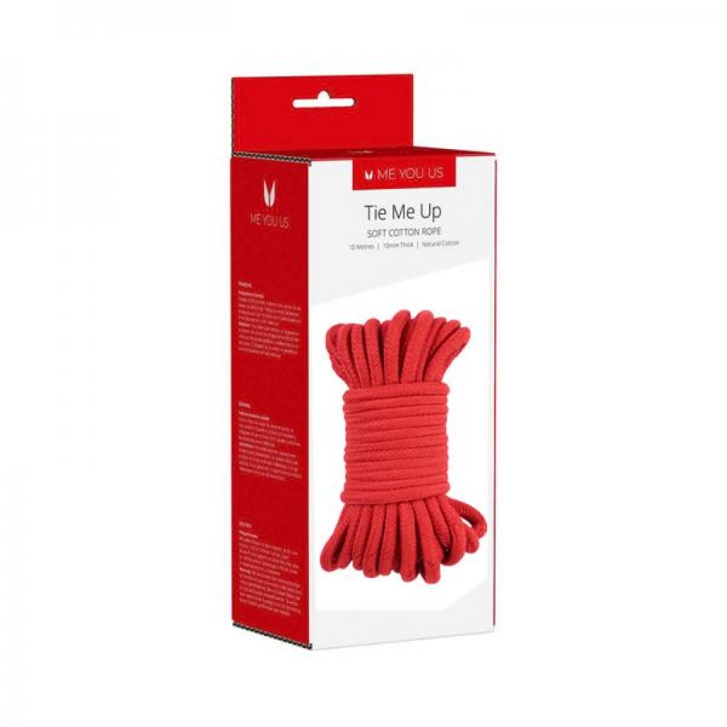 Me You Us 10m Red BDSM Rope