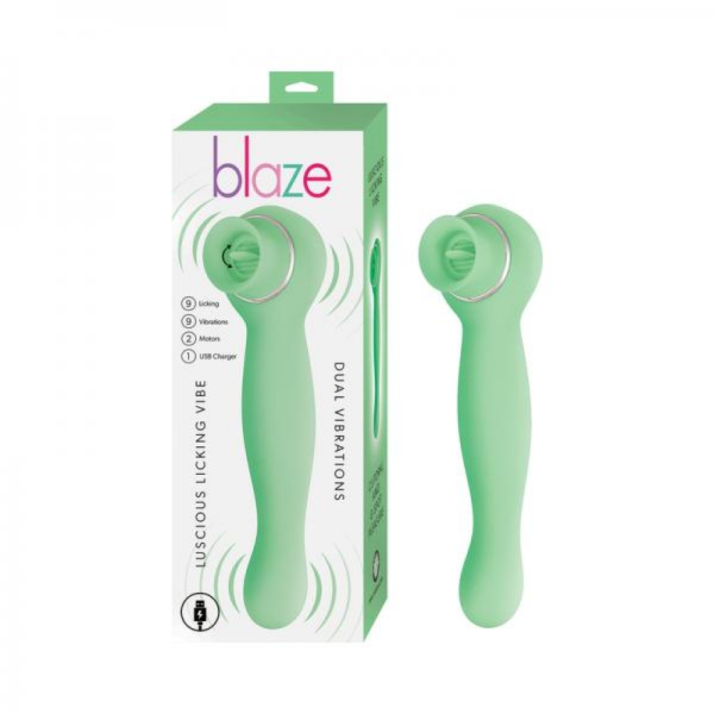 Blaze Lucious Licker Vibrator - Mint