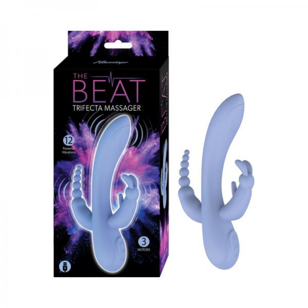 The Beat Trifecta Massager - Violet