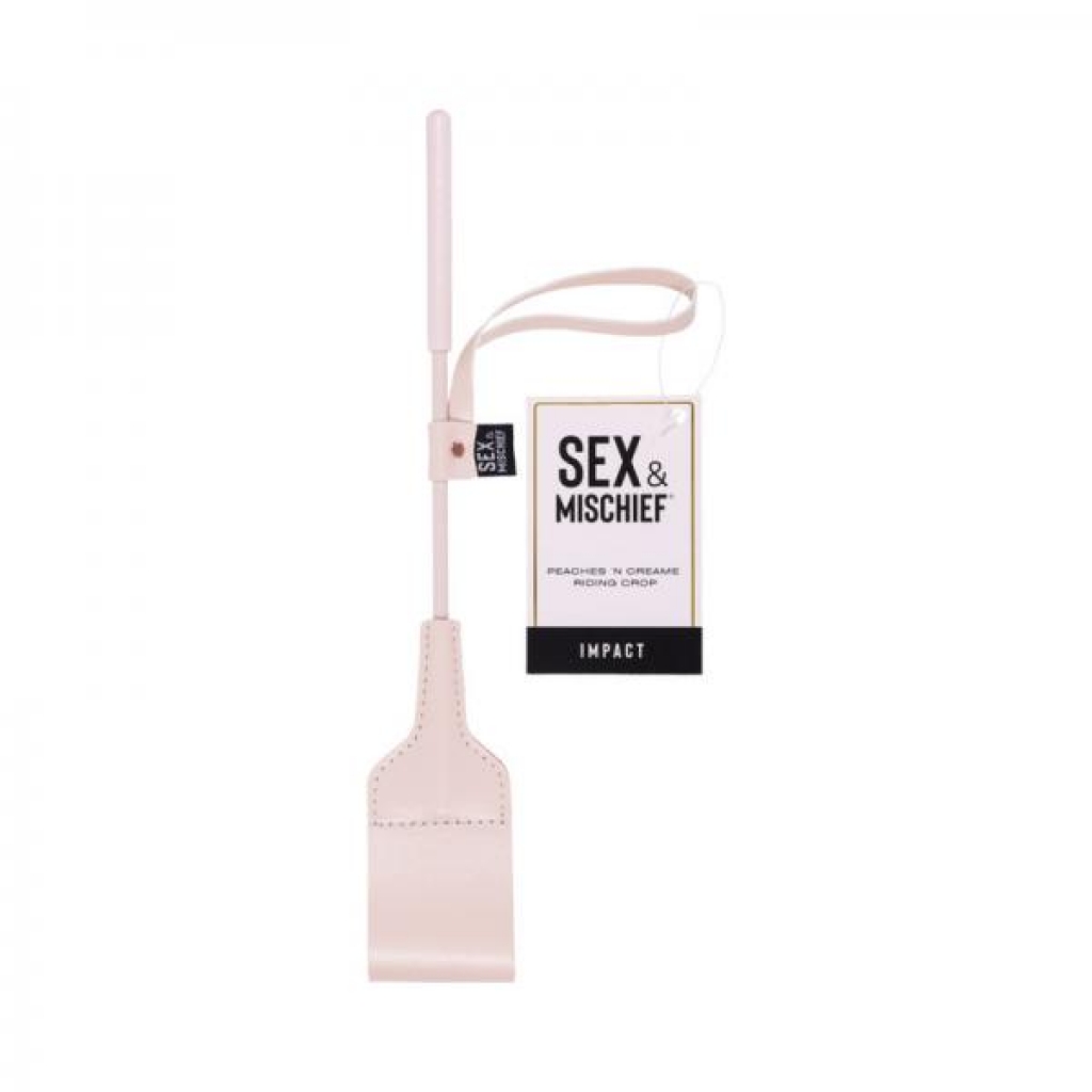 Sportsheets Sex & Mischief Peaches 'n Cream Riding Crop