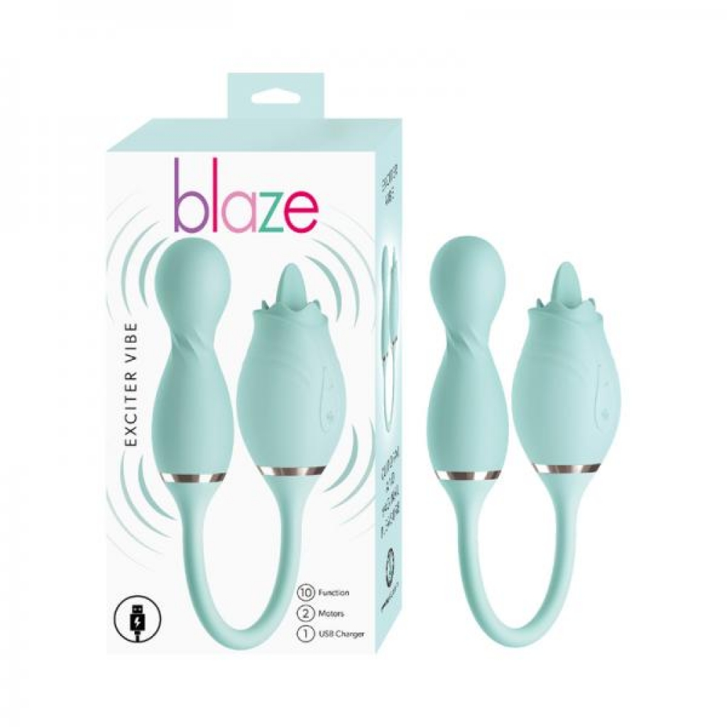 Blaze Exciter Vibe Aqua - G-Spot Vibrators Clit Stimulators