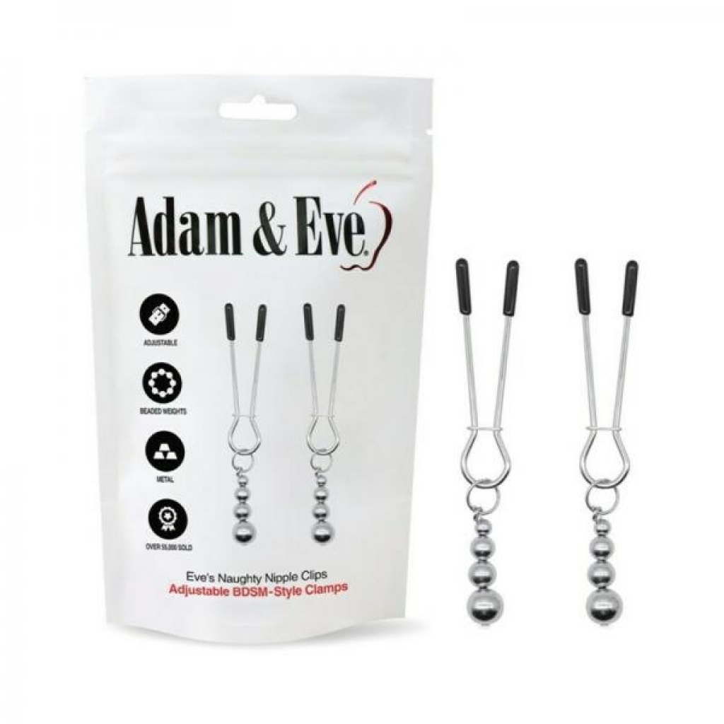 Adam & Eve Eve's Naughty Nipple Clips