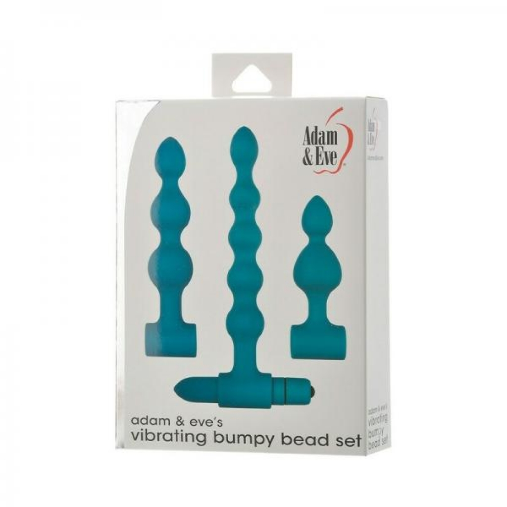 Adam & Eve Vibrating Bumpy Bead Set - Anal Trainer Kits