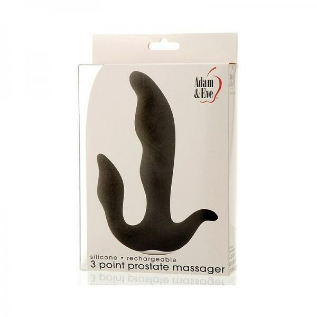 Adam & Eve 3 Point Prostate Massager - Body Massagers