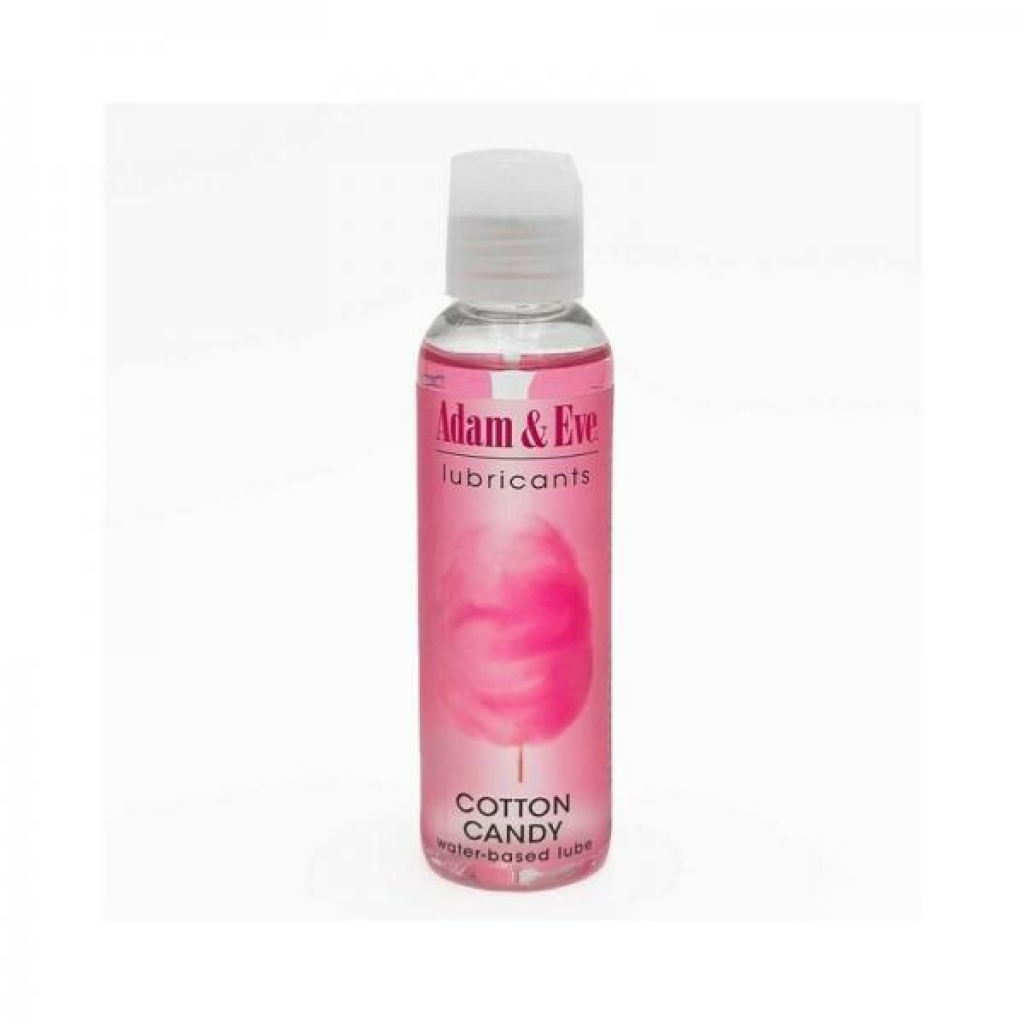 Adam & Eve Flavored Lubricant Cotton Candy 4 Oz. - Lubricants