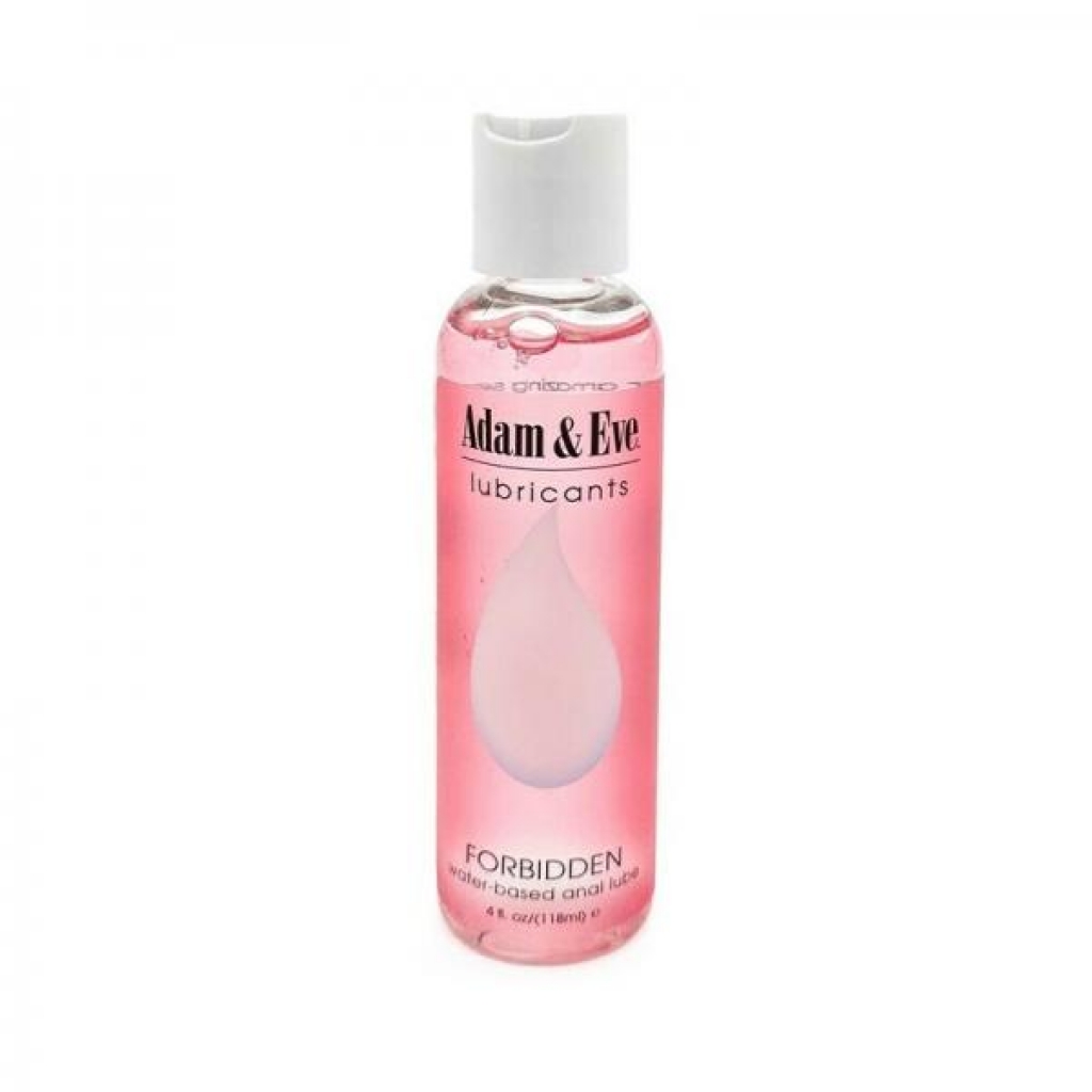 Adam & Eve Forbidden Water-based Anal Lubricant 4 Oz. - Anal Lubricants