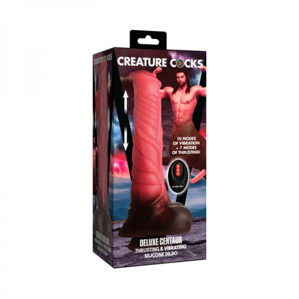 Creature Cocks Centaur Thrusting & Vibrating Dildo - Remote Control Fun