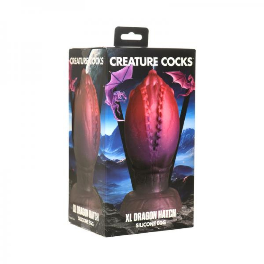 Creature Cocks Dragon Hatch Silicone Egg - XL