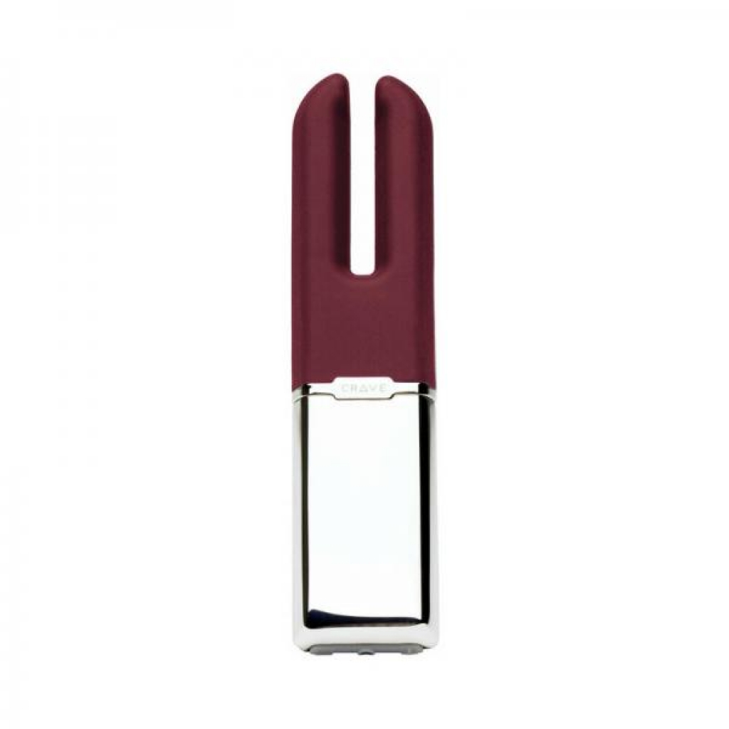 Crave Duet Classic - Vibrant Crimson Personal Vibrator